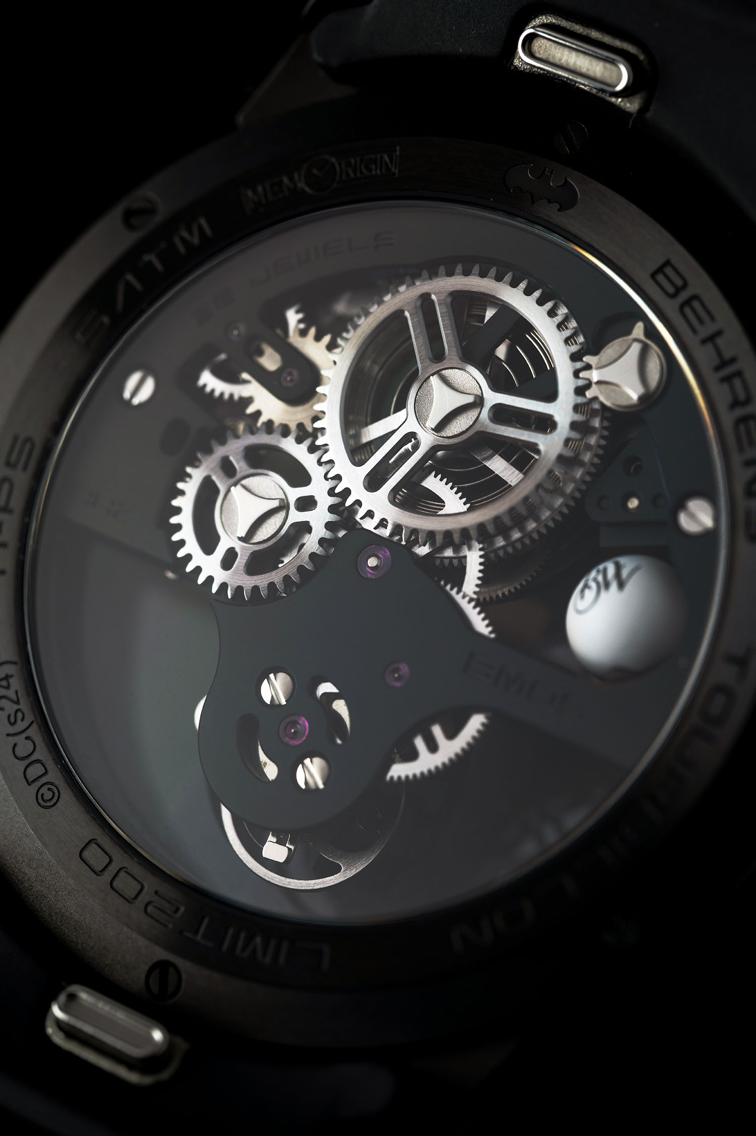 Behrens The Dark Knight Titanium Tourbillon Limited Edition BHR031